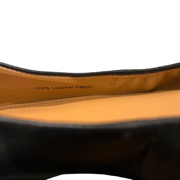 J. Crew Factory Black Leather Anya Ballet Flats, Sz 7 - Picture 11 of 13